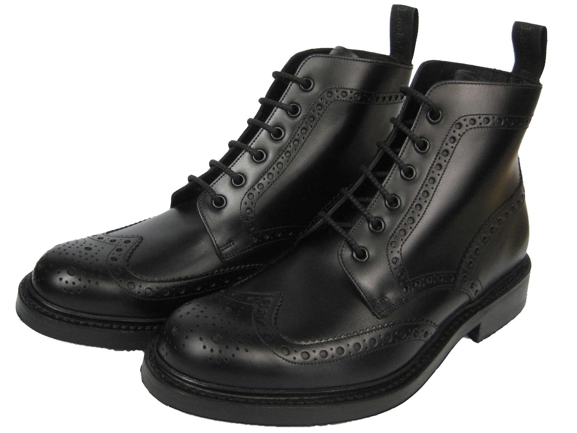 loake bedale black sale